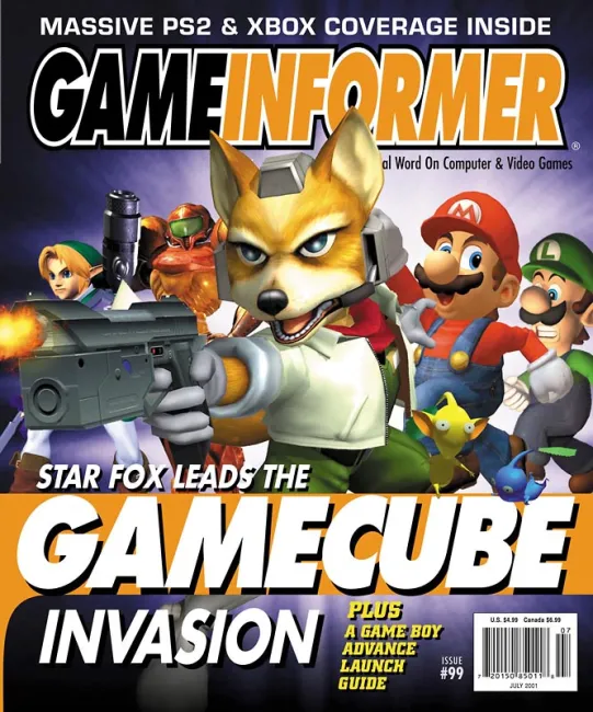 Game Informer Issue 99 – Gamecube Invasion featuring Star Fox