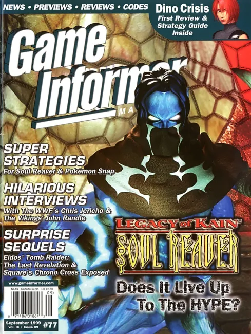 Game Informer Issue 77 – Legacy of Kain: Soul Reaver