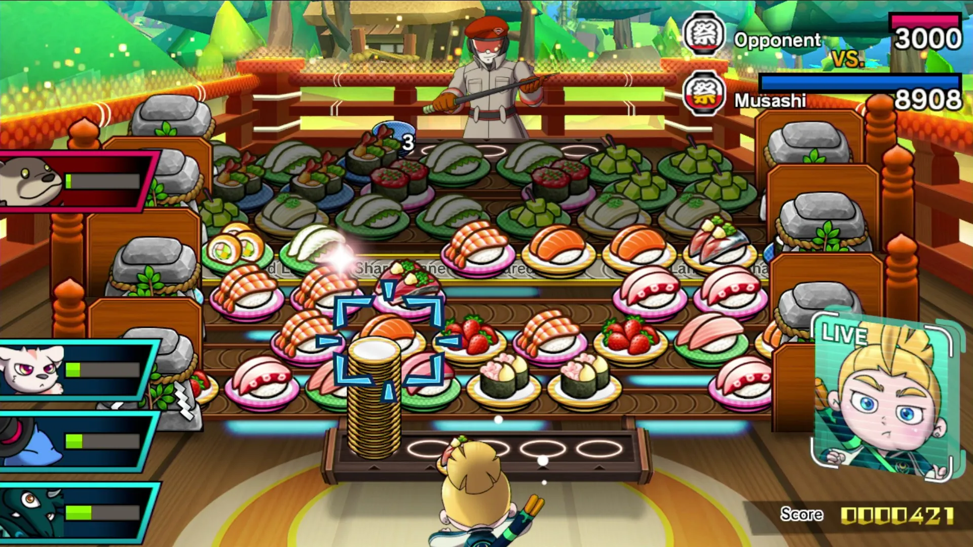 Novel Puzzles In A Sushi-Obsessed Land