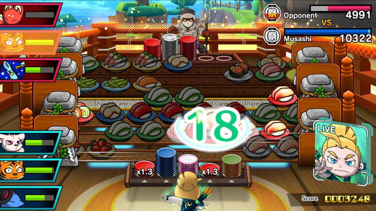 Novel Puzzles In A Sushi-Obsessed Land