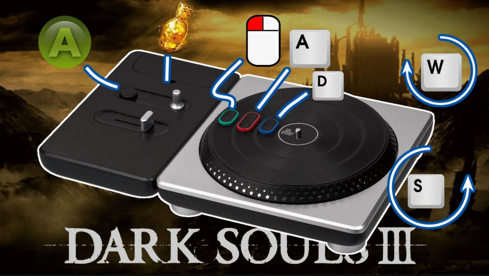 Hamilton's DJ Hero plan to defeat the soul of cinder. 