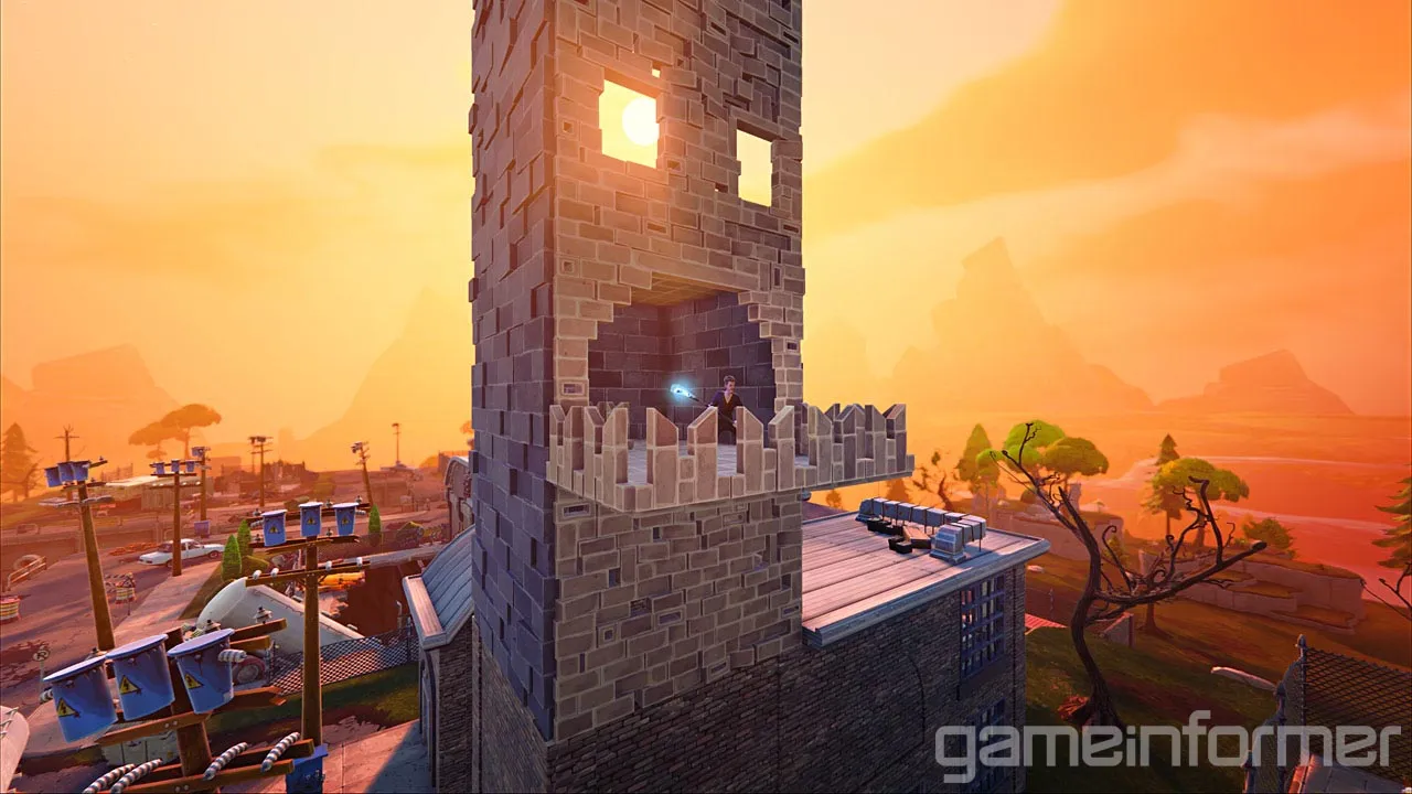 Building And Crafting In Fortnite