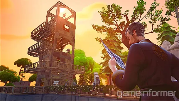 Building And Crafting In Fortnite