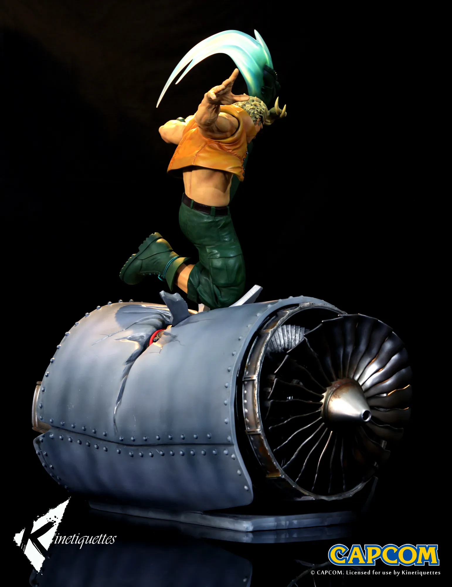 Awesome Guile Vs. Nash Street Fighter Diorama On The Way From Kinnetiquettes