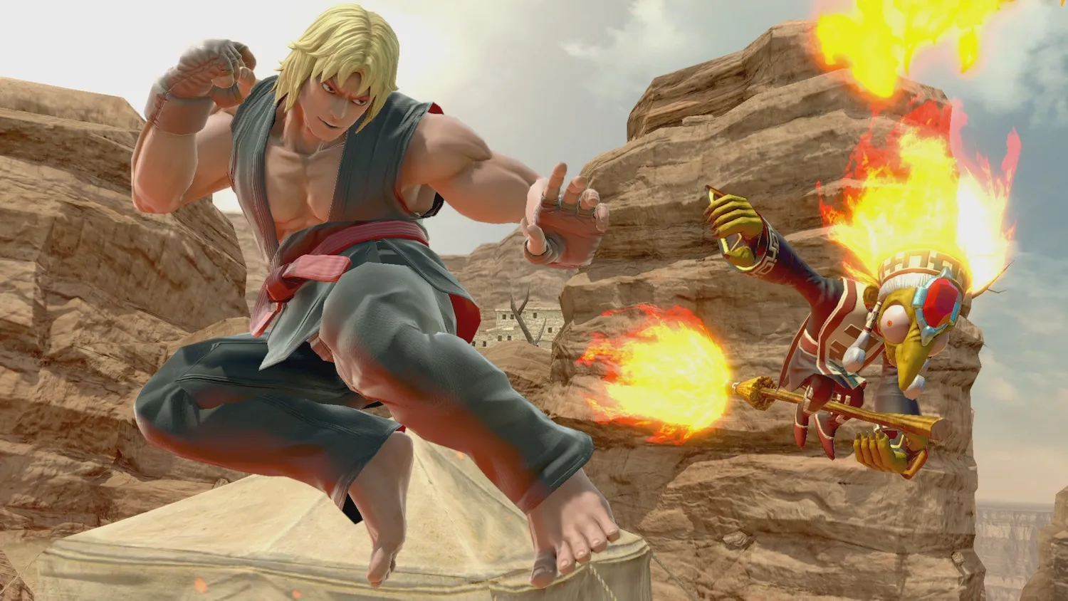 Street Fighter's Ken And Pokémon's Incineroar Confirmed As Smash Bros. Fighters