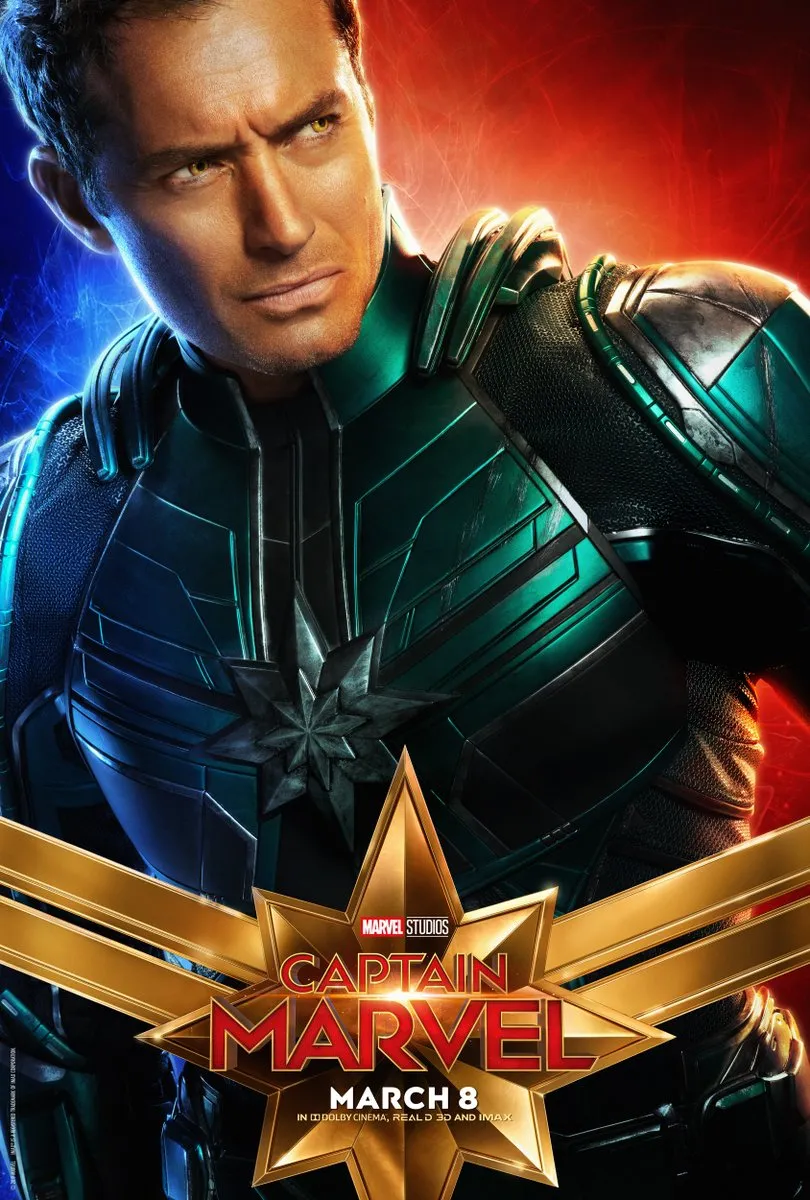 New Captain Marvel Posters Show Us A Younger S.H.I.E.L.D