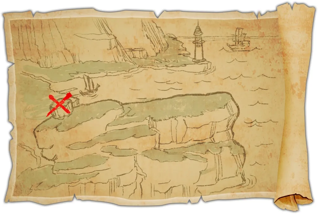 New Screens Show A New Location, Treasure Hunting, And More