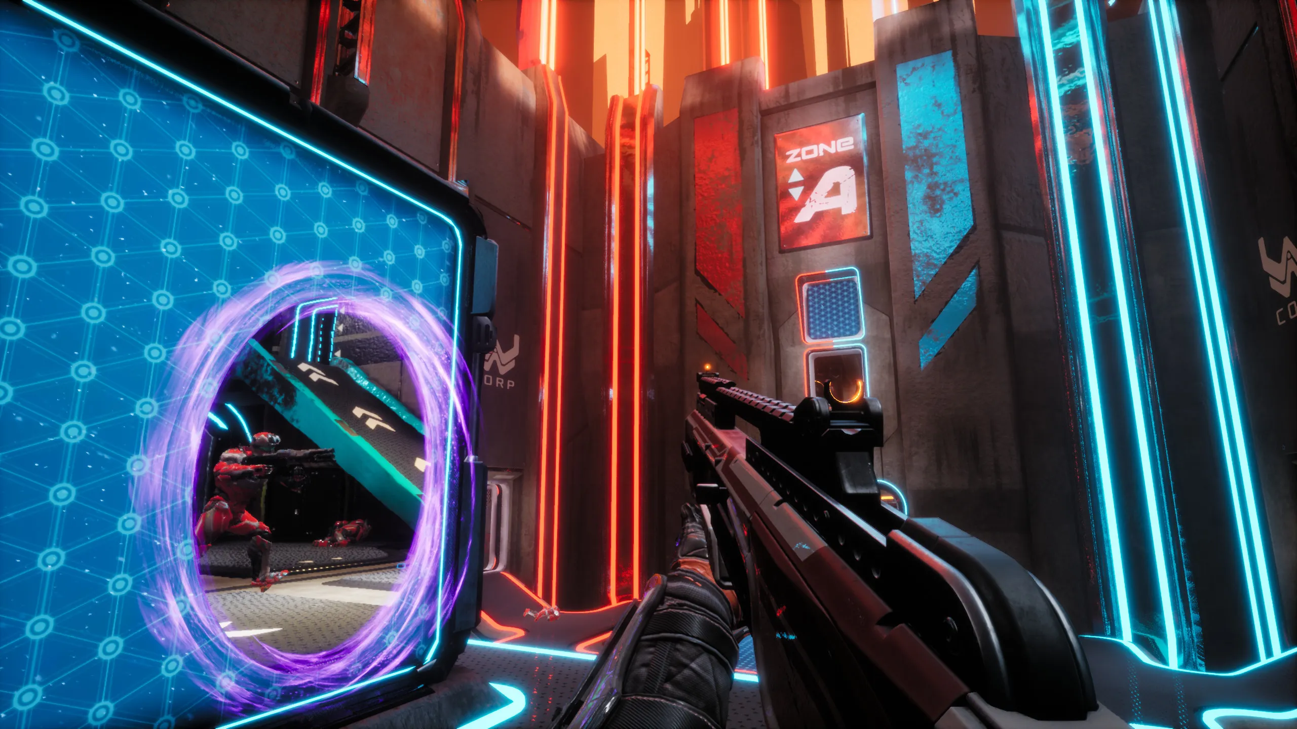 An Energized Halo-Portal Hybrid