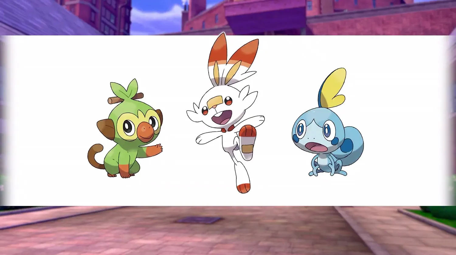 Get Your First Look At The Region And Starters Of Pokémon Sword And Shield