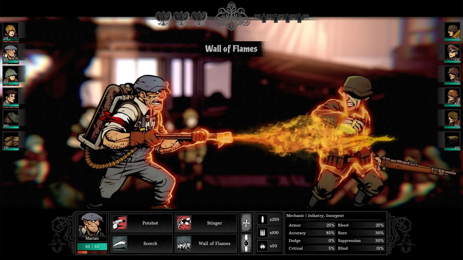 Upcoming Tactical RPG Blends WW2 With Darkest Dungeon Gameplay