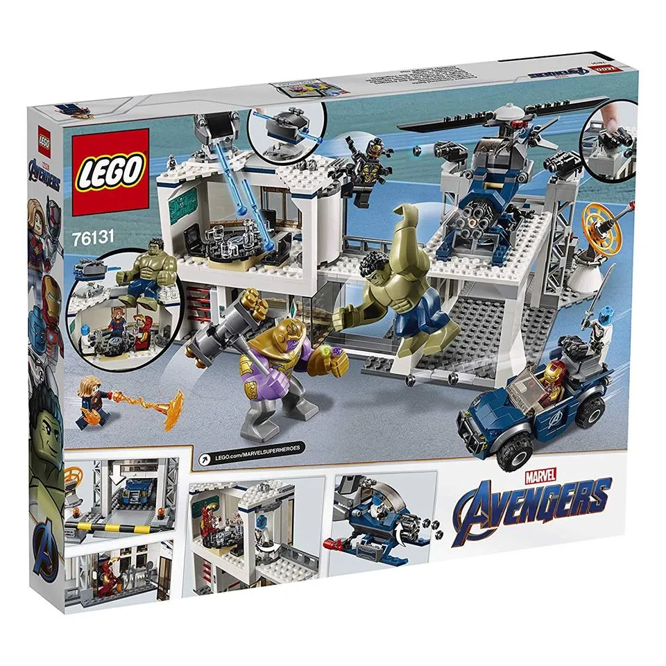 Avengers: Endgame Lego Sets Tease Battles And More