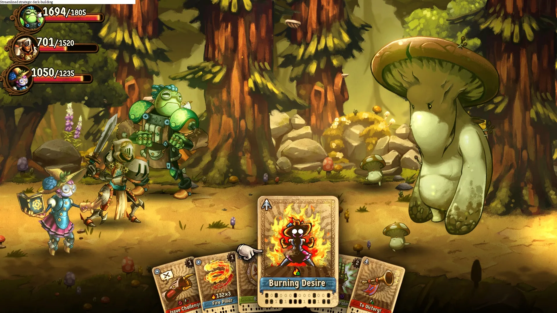 Streamlined Strategic Deck-building