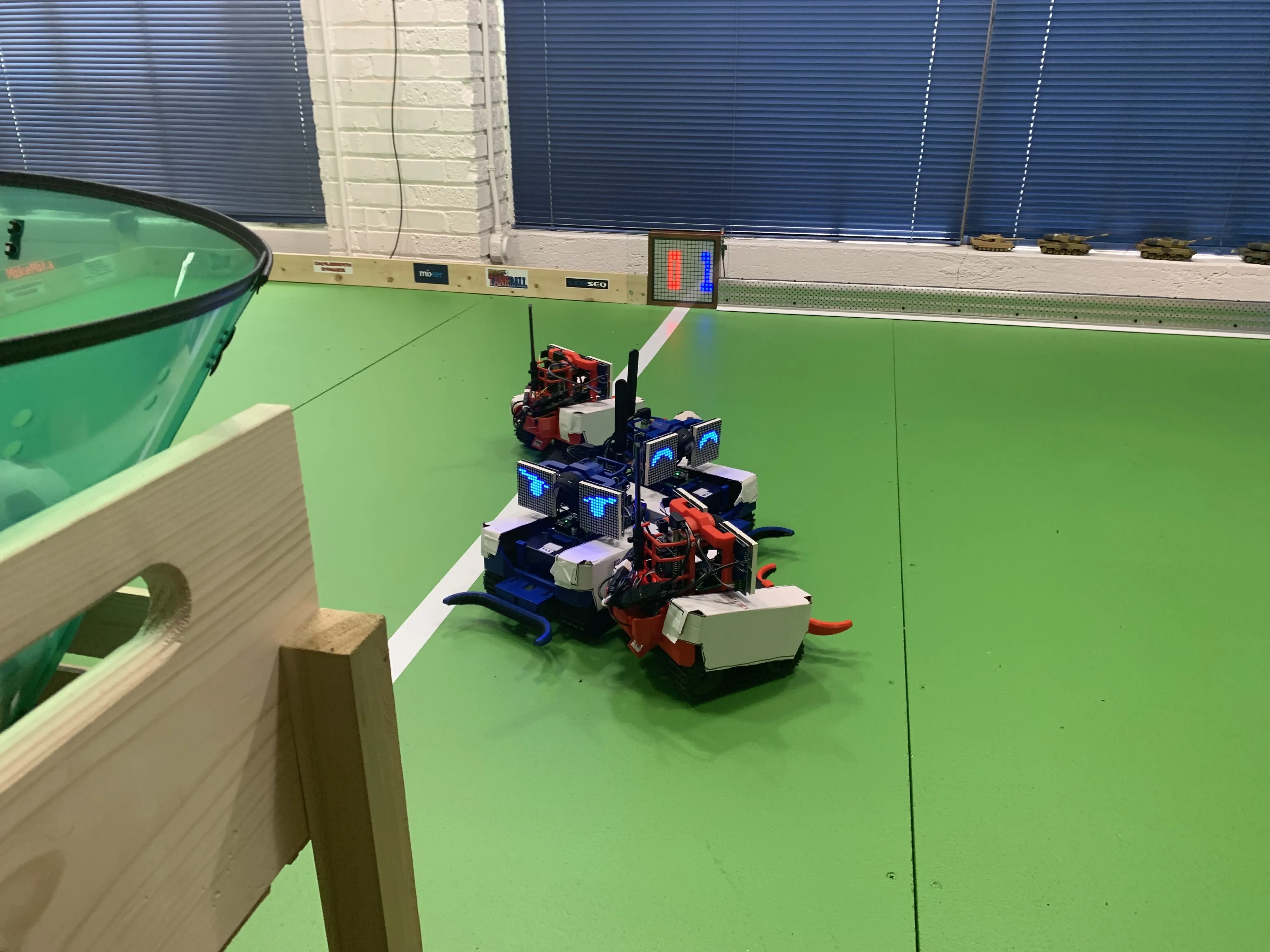 Control Physical Tanks Online With Project Tankball
