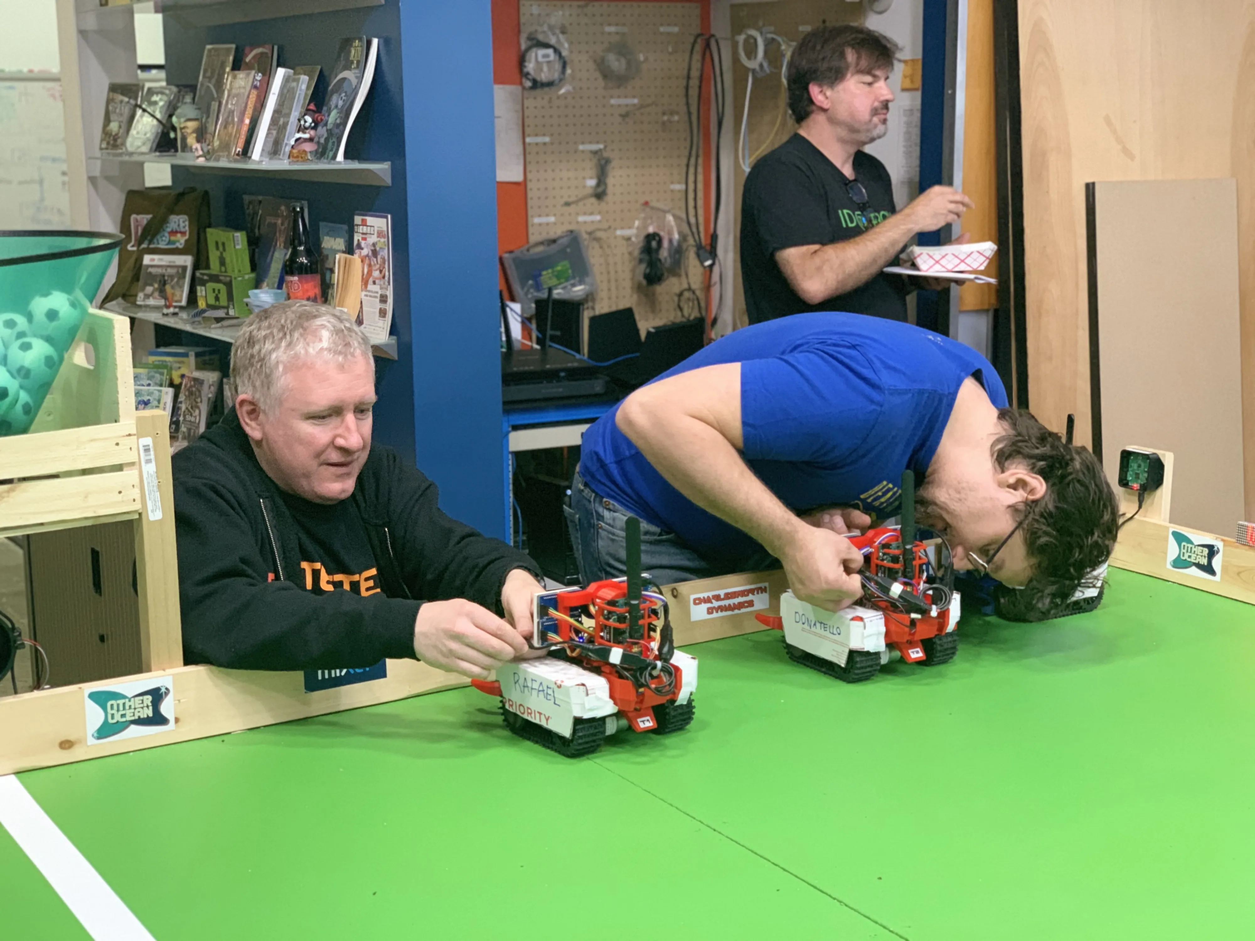 Control Physical Tanks Online With Project Tankball