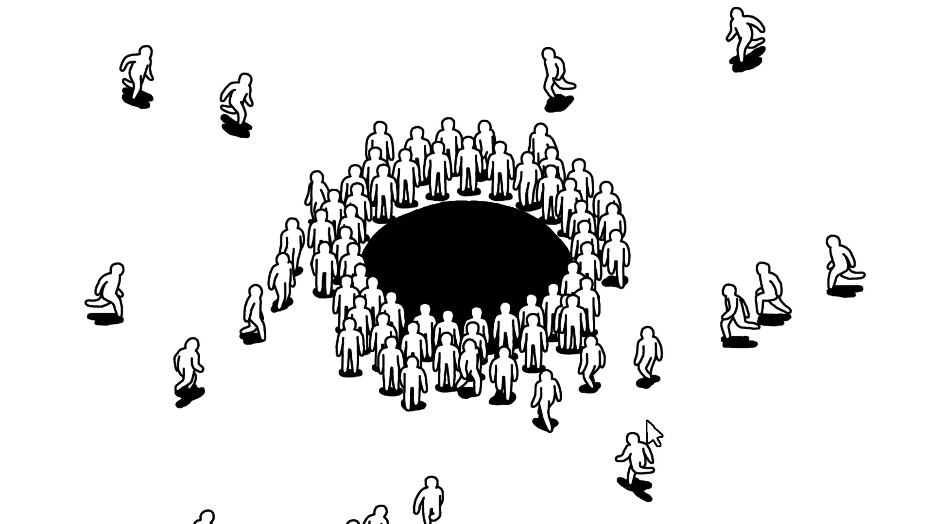 Standing out by blending in