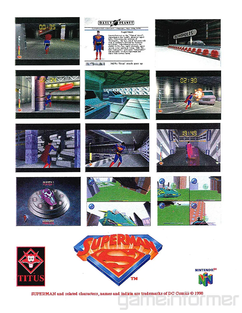 As Superman 64 Turns 20, We Dig Up Some Relics From The Past