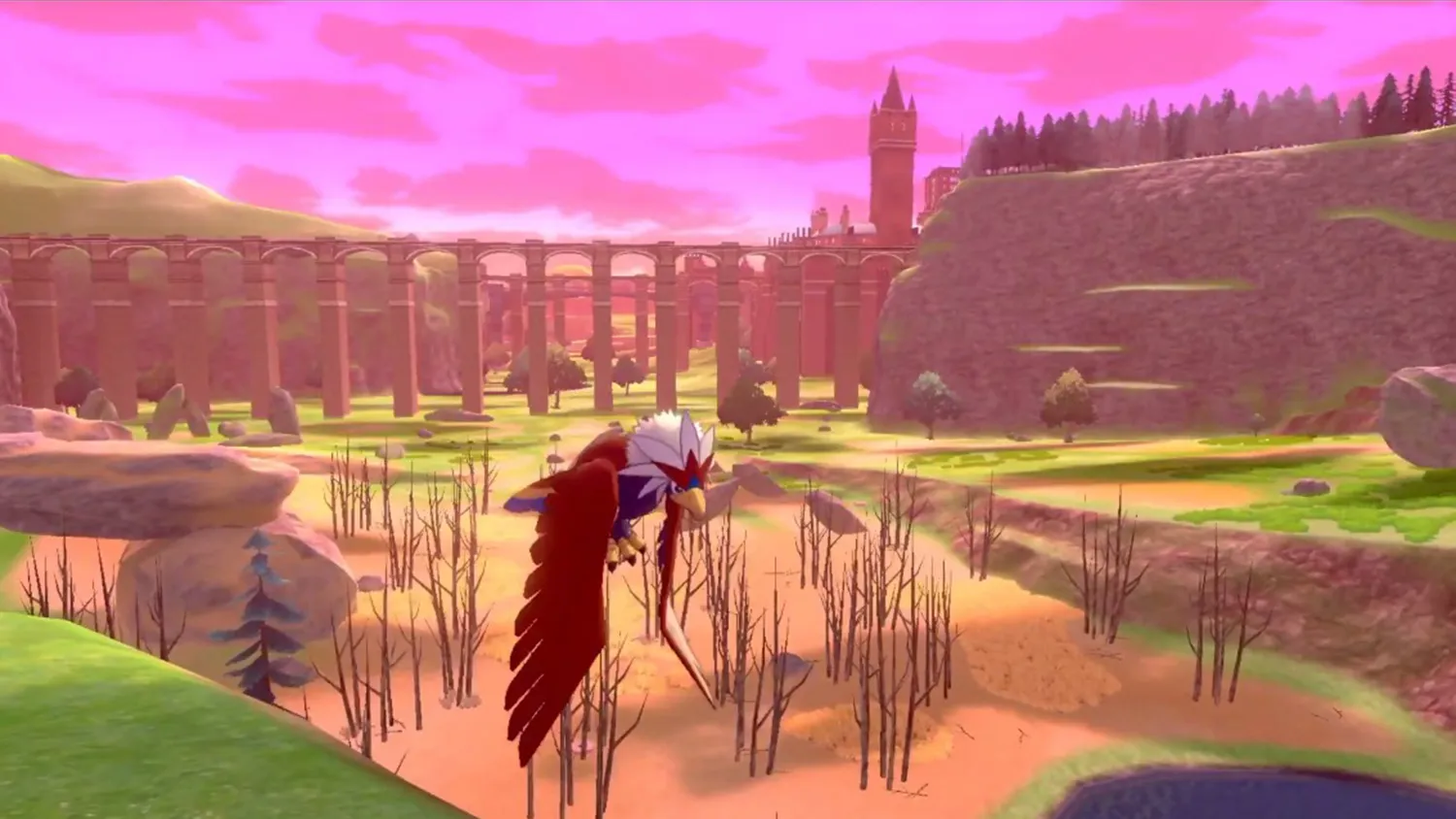 Pokémon Sword & Shield's Wild Area Gives Players Full Camera Control In An Open Environment