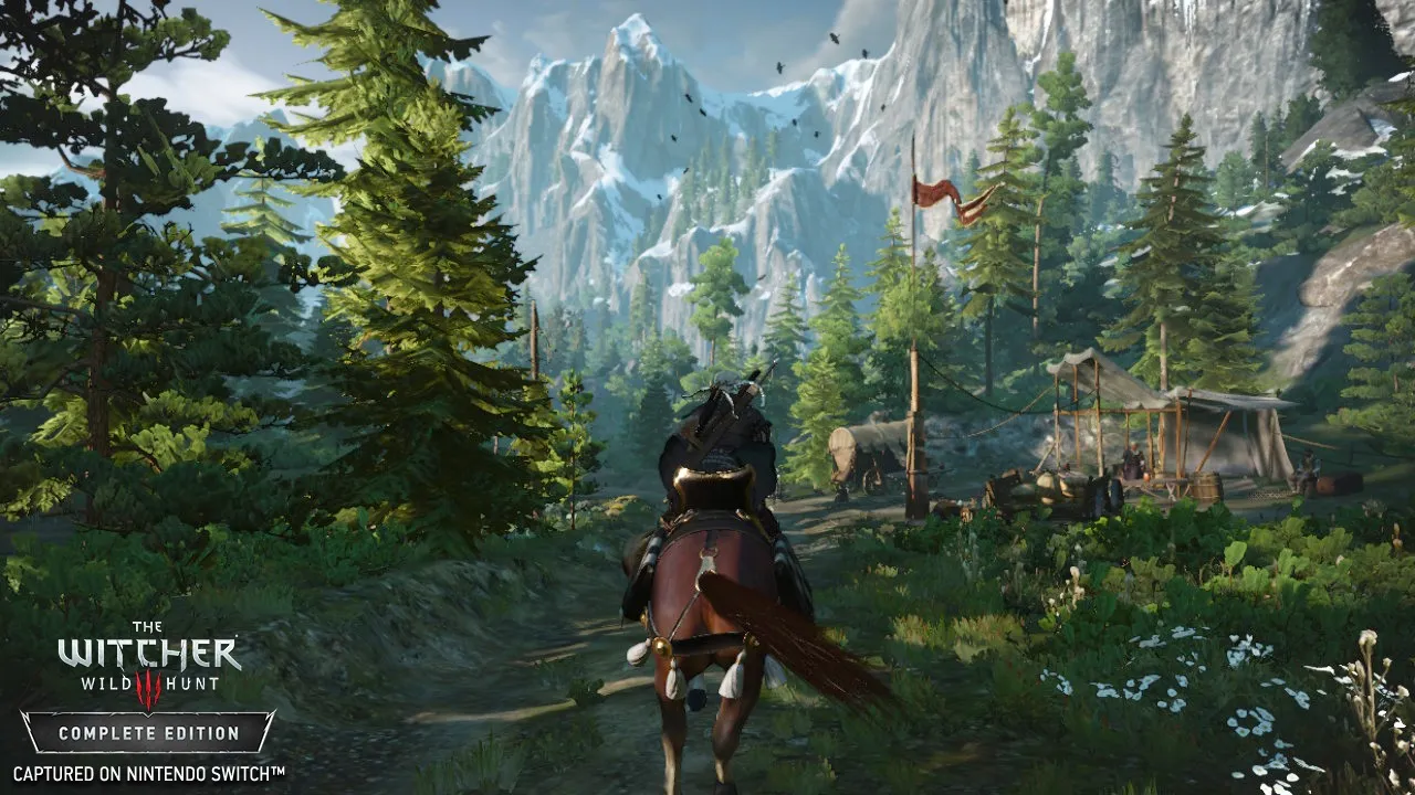 Here's What The Witcher 3 Looks Like On The Switch