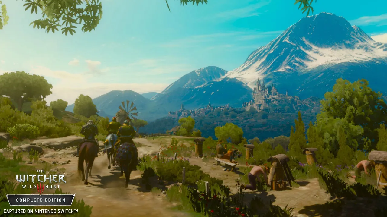 Here's What The Witcher 3 Looks Like On The Switch