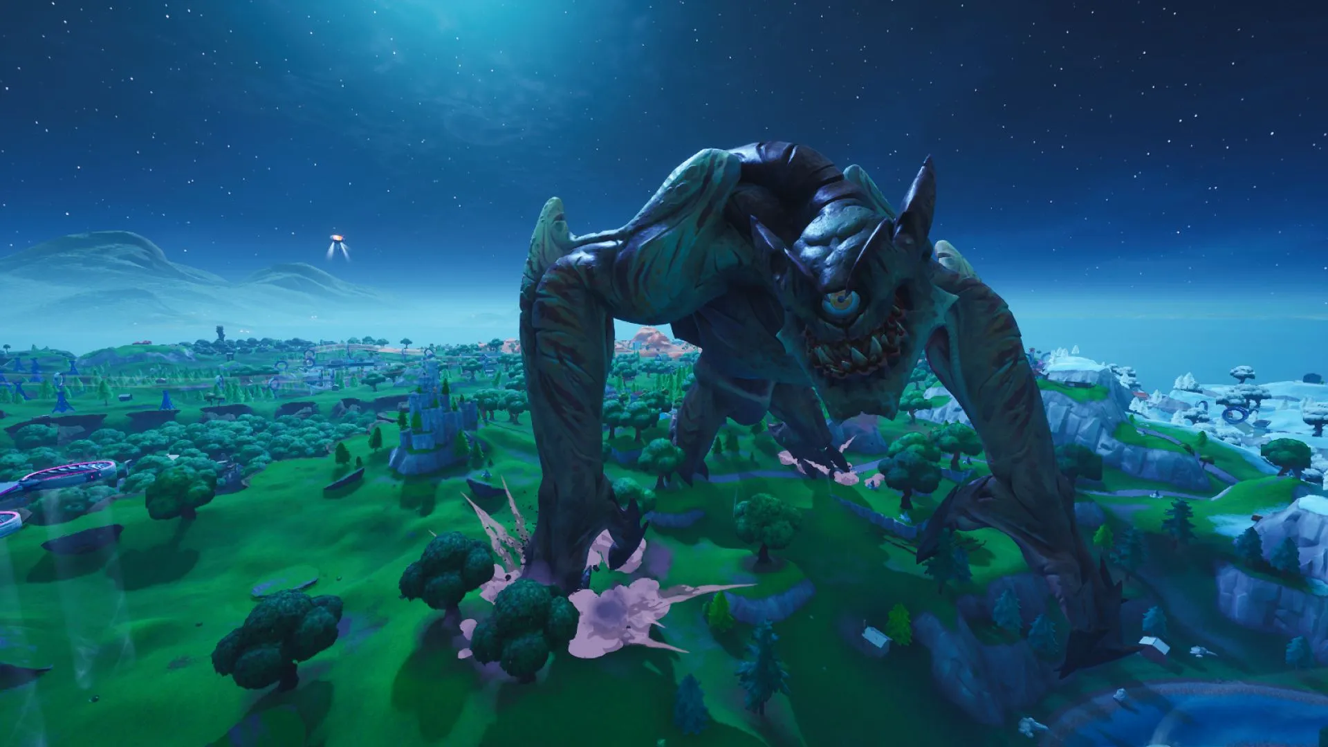 Fortnite Just Had A Kaiju-Versus-Mech Fight On Its Map