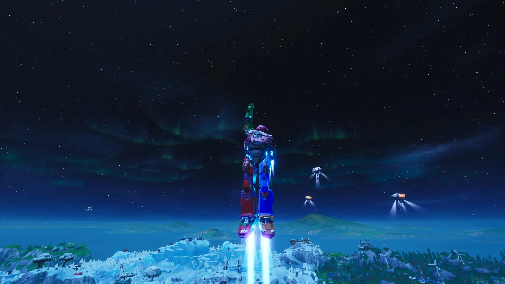 Fortnite Just Had A Kaiju-Versus-Mech Fight On Its Map