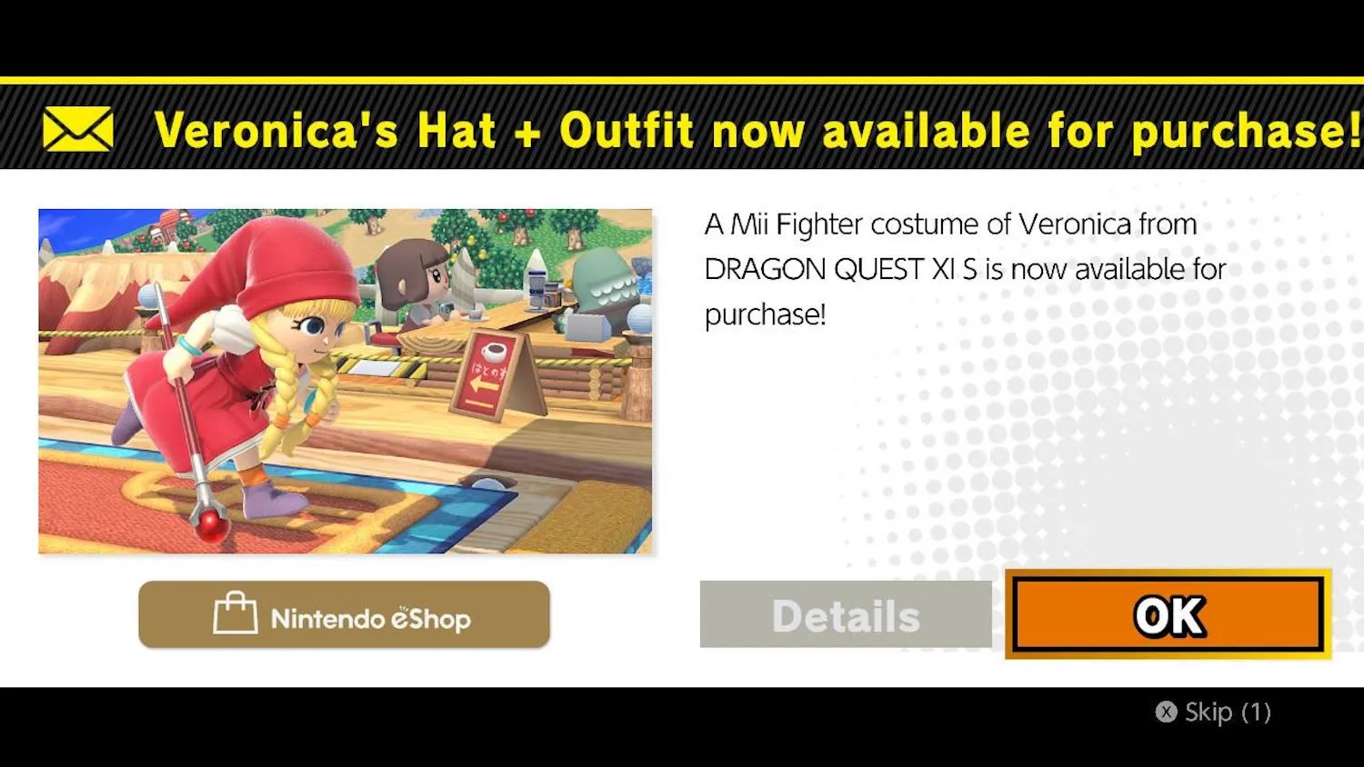 Super Smash Bros. Ultimate's Dragon Quest Hero DLC Fighter Is Available Now
