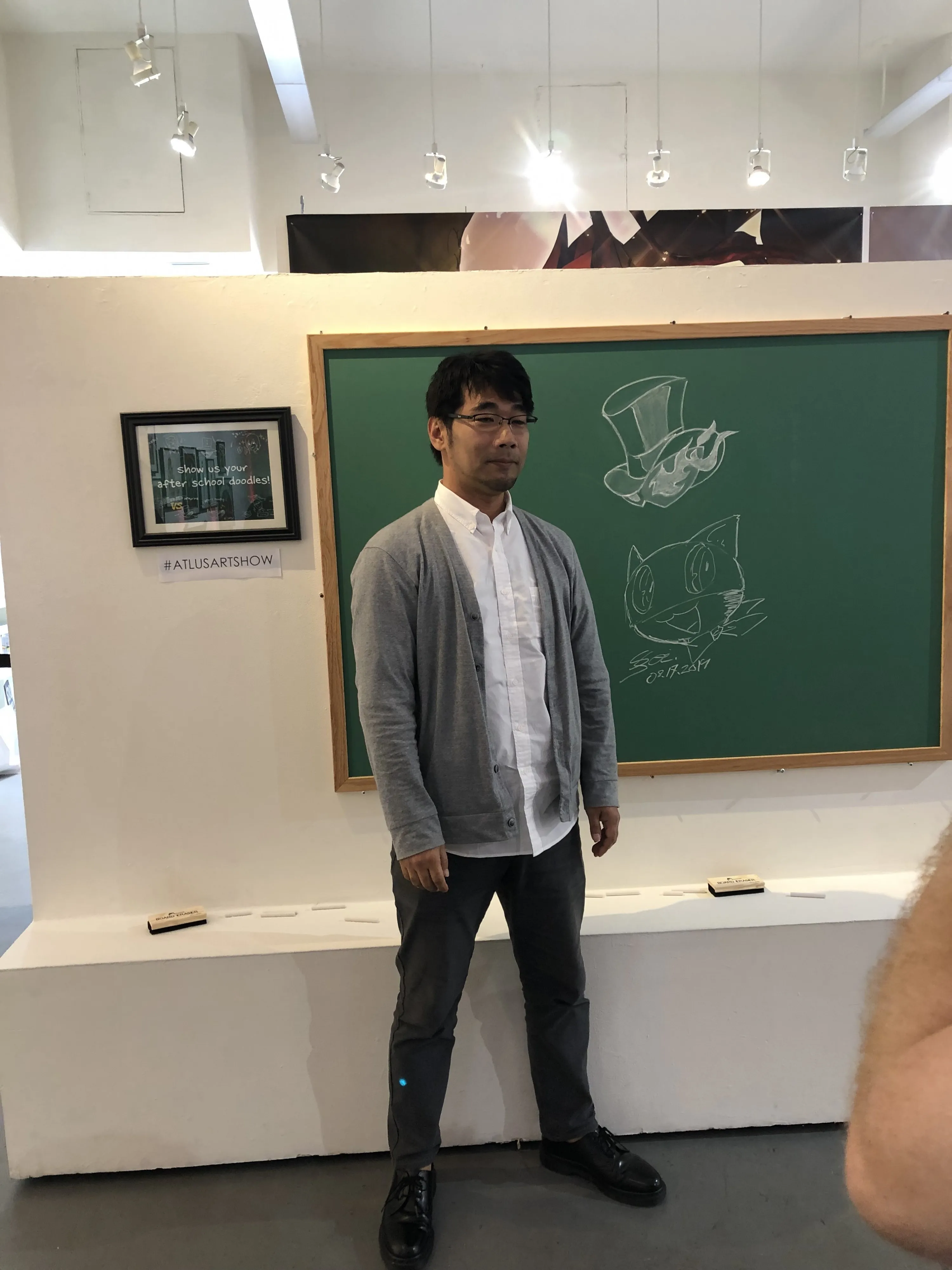 Your View Inside of Atlus' Amazing Art Exhibit Dedicated to Persona 5 and Catherine
