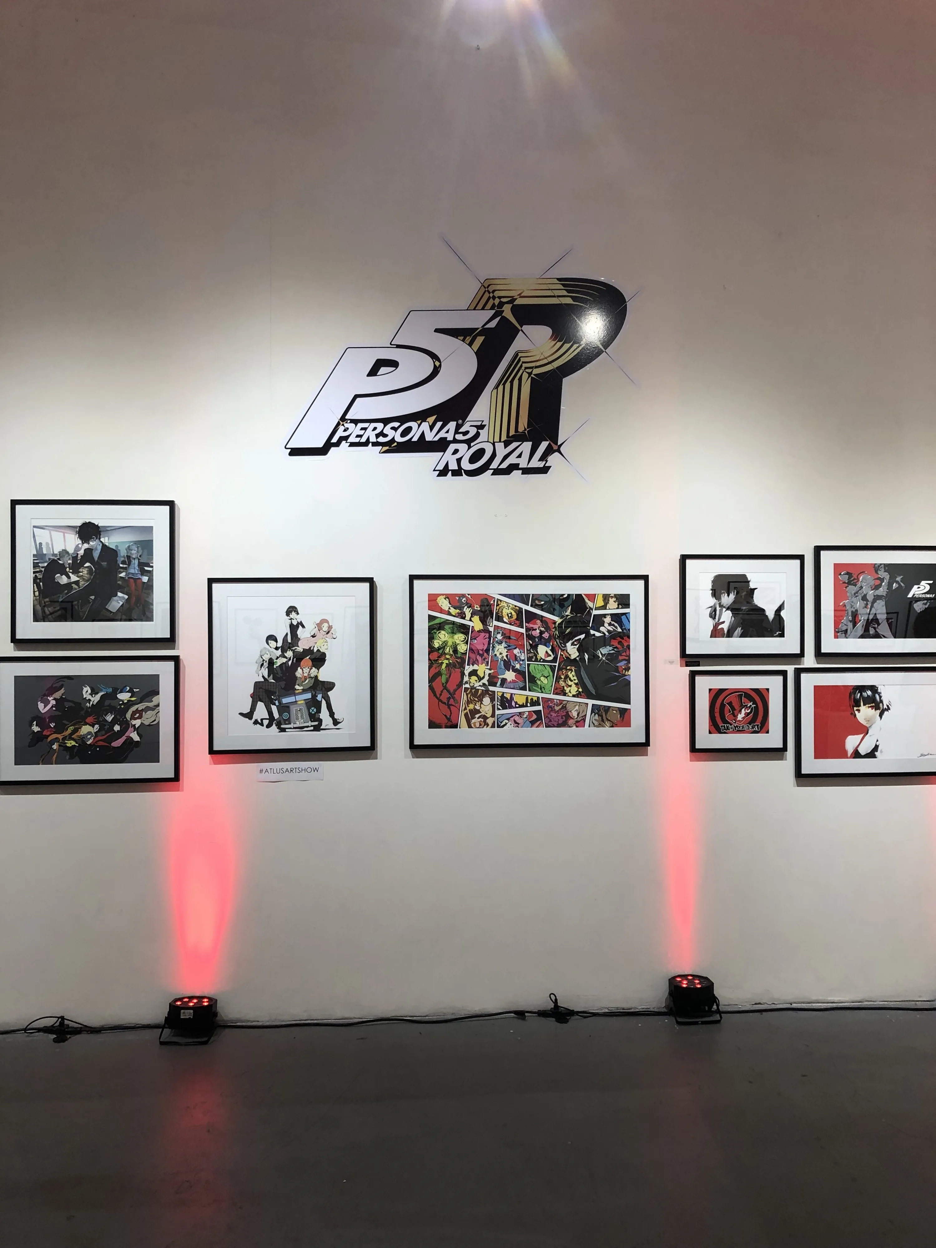 Your View Inside of Atlus' Amazing Art Exhibit Dedicated to Persona 5 and Catherine