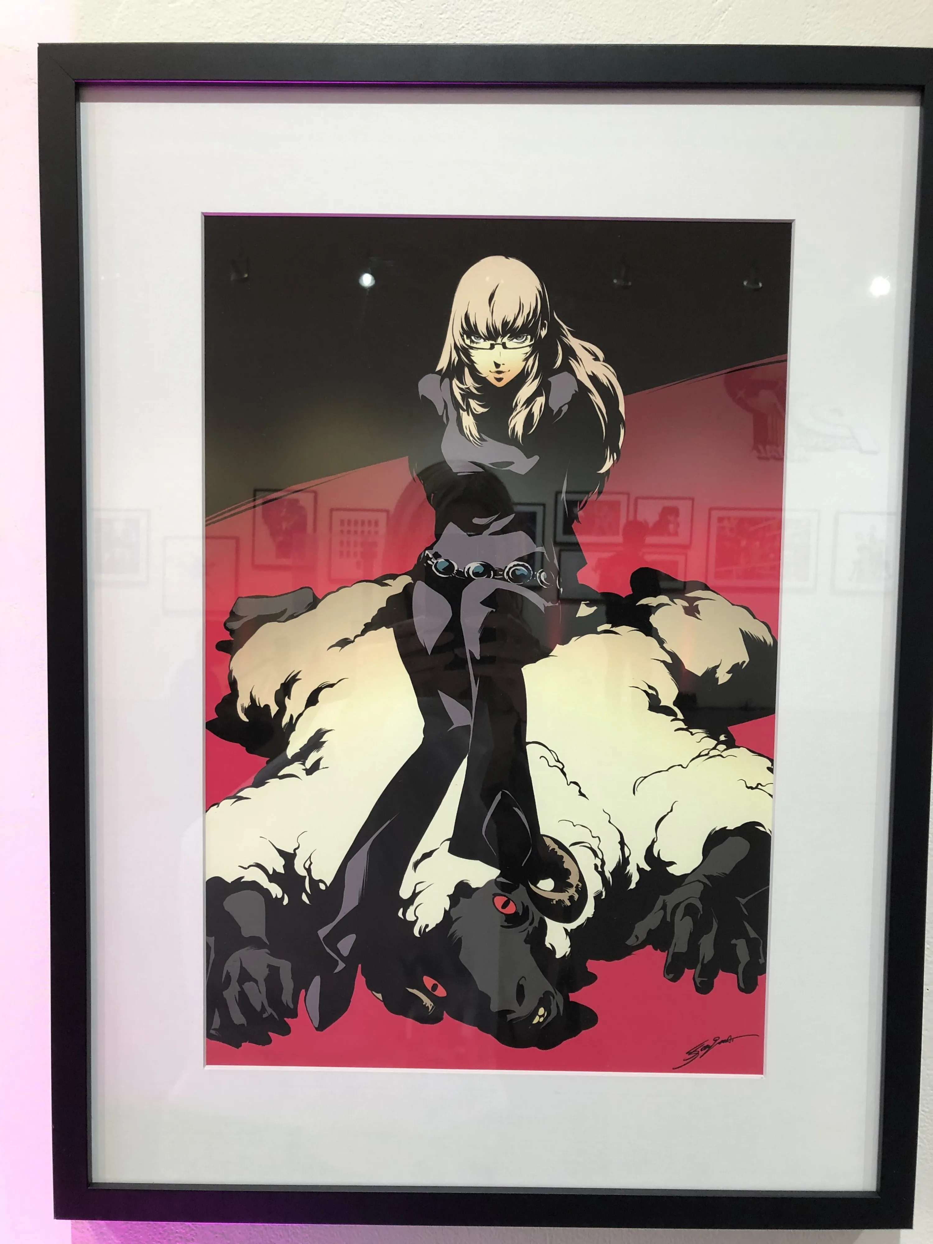 Your View Inside of Atlus' Amazing Art Exhibit Dedicated to Persona 5 and Catherine