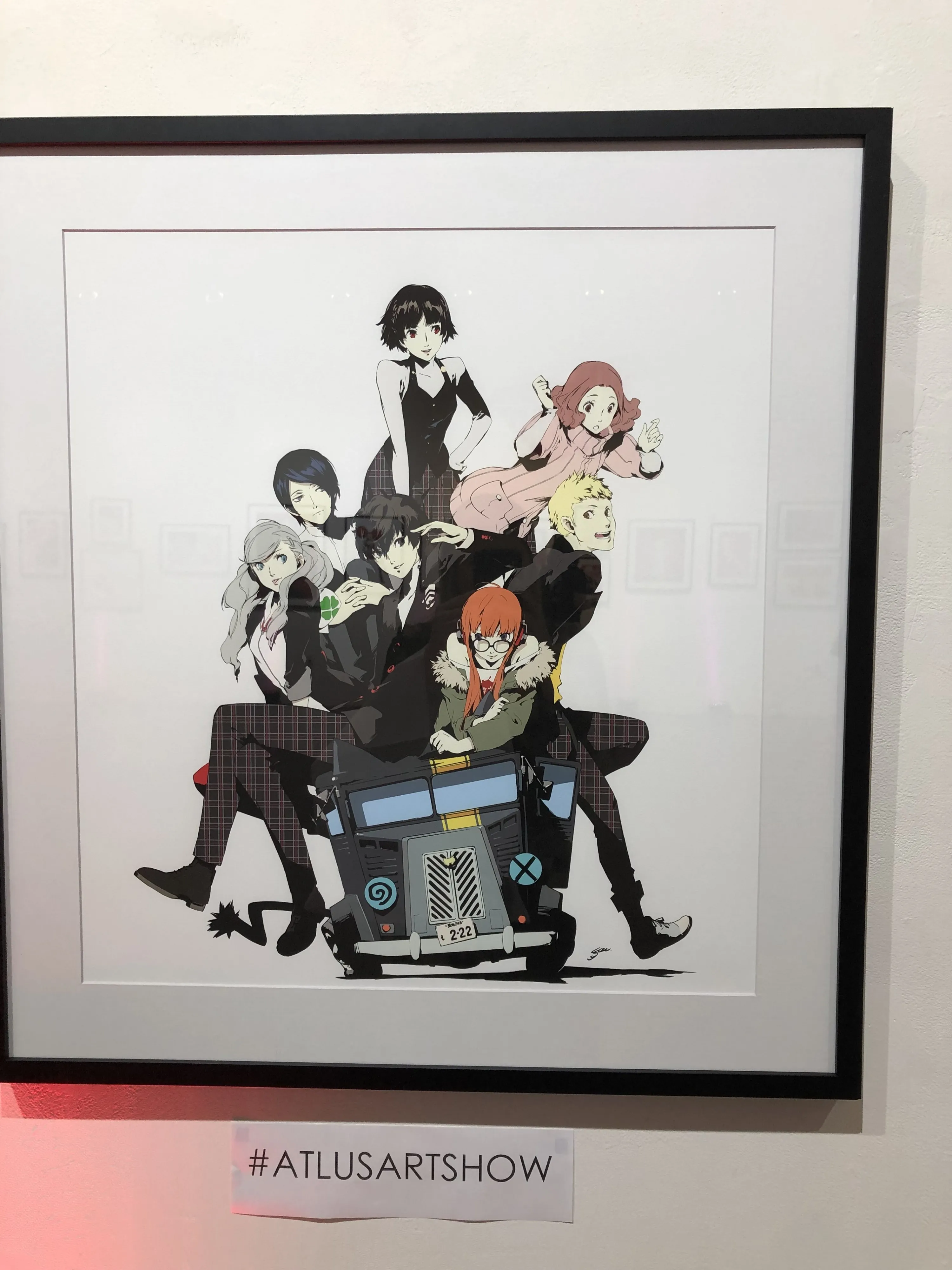 Your View Inside of Atlus' Amazing Art Exhibit Dedicated to Persona 5 and Catherine
