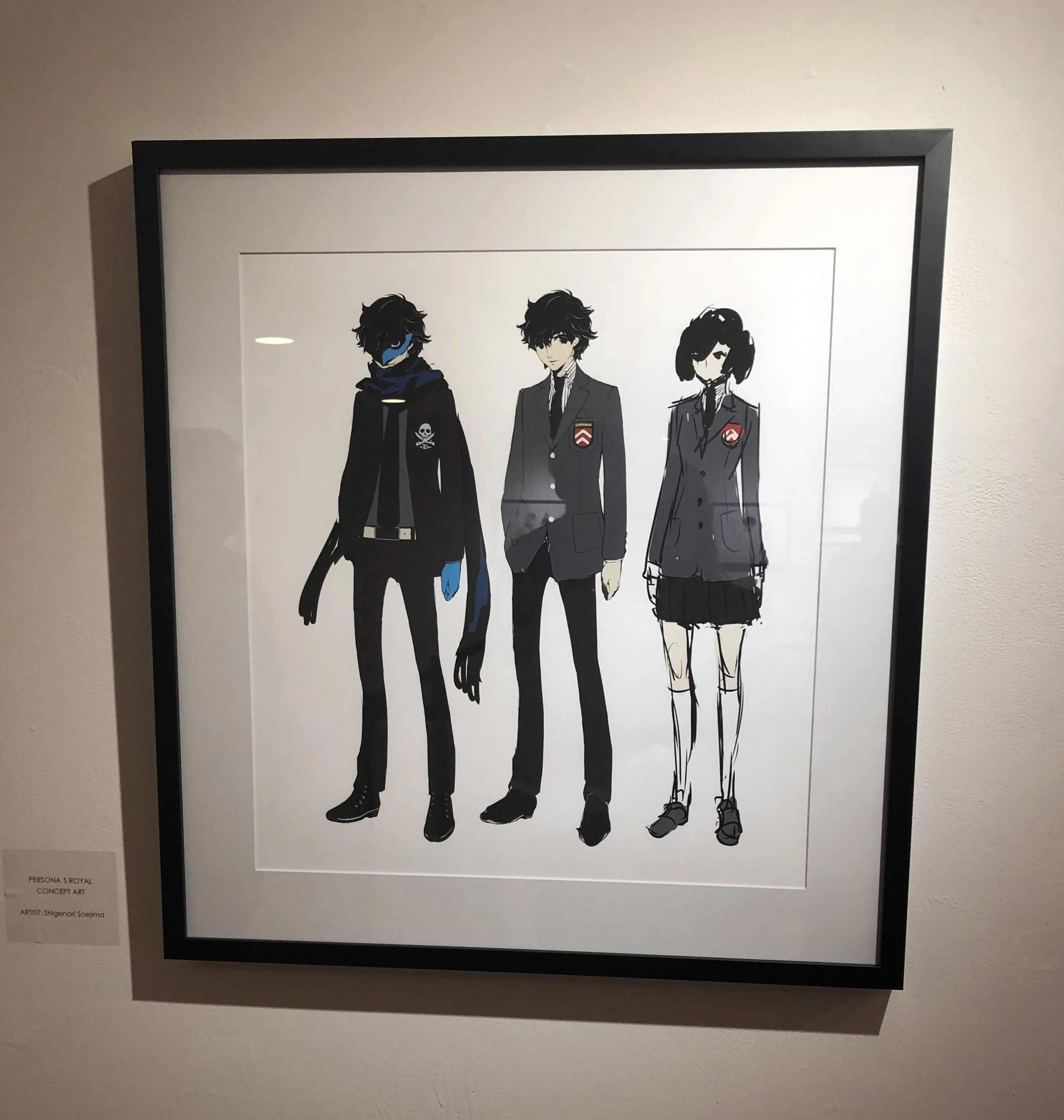 Your View Inside of Atlus' Amazing Art Exhibit Dedicated to Persona 5 and Catherine