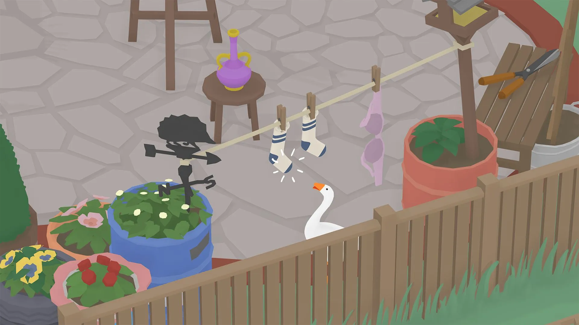 Untitled Goose Game Review – The Joys Of Goosing Around