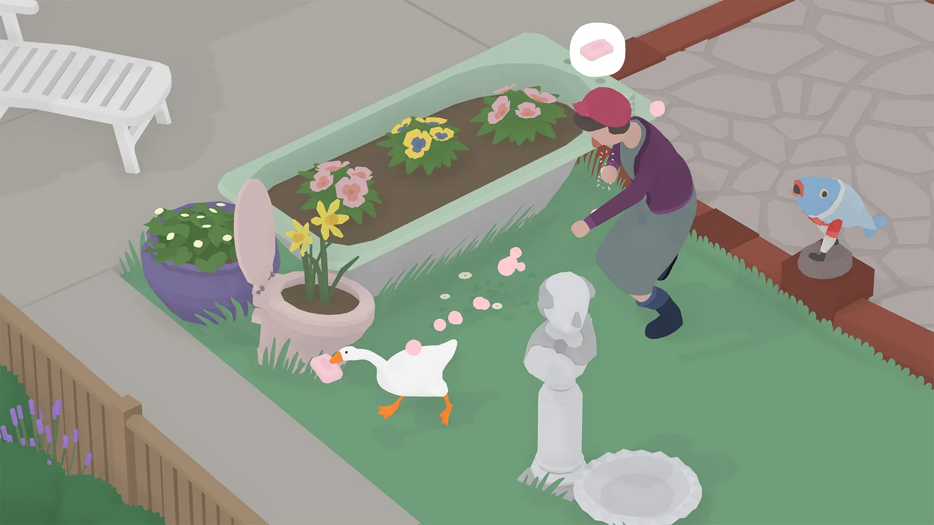 Untitled Goose Game Review – The Joys Of Goosing Around