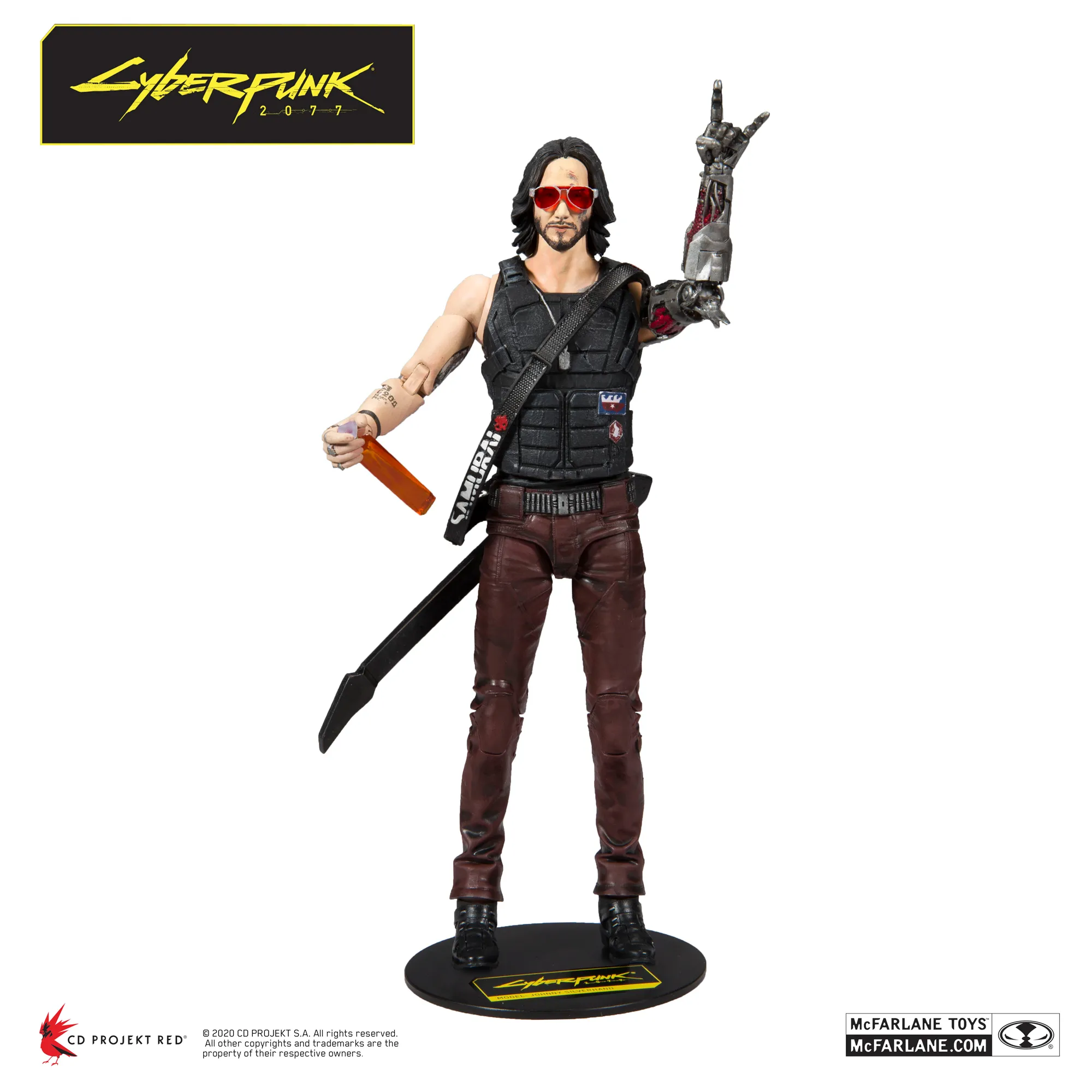 McFarlane Toys Unveils Three Cyberpunk 2077 Action Figures