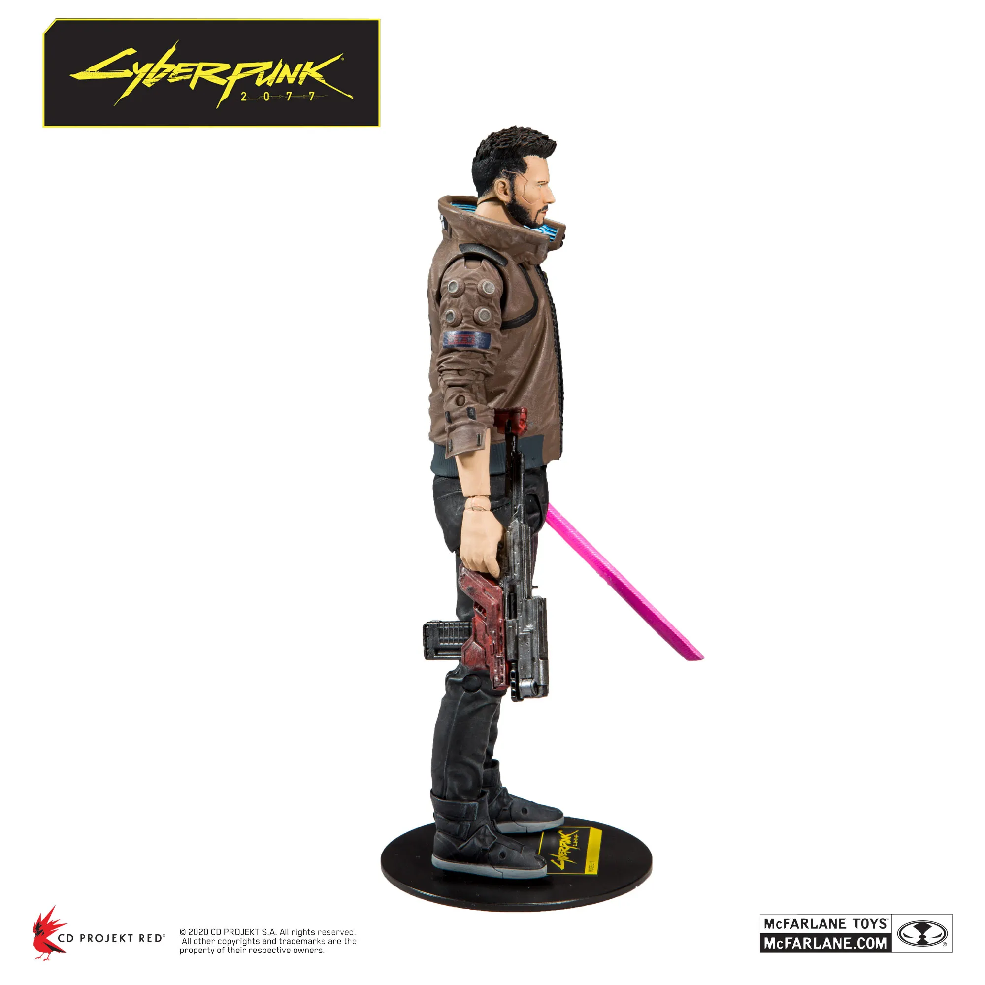 McFarlane Toys Unveils Three Cyberpunk 2077 Action Figures