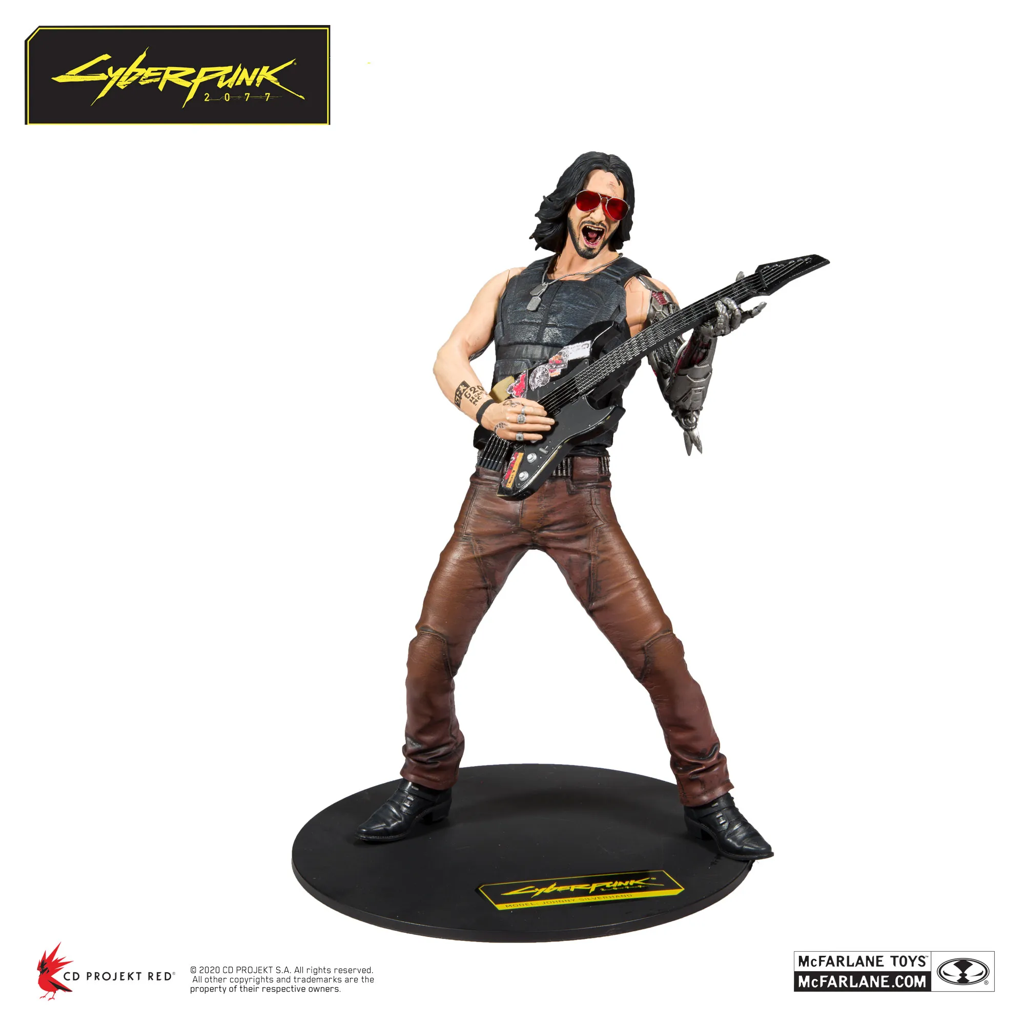 McFarlane Toys Unveils Three Cyberpunk 2077 Action Figures