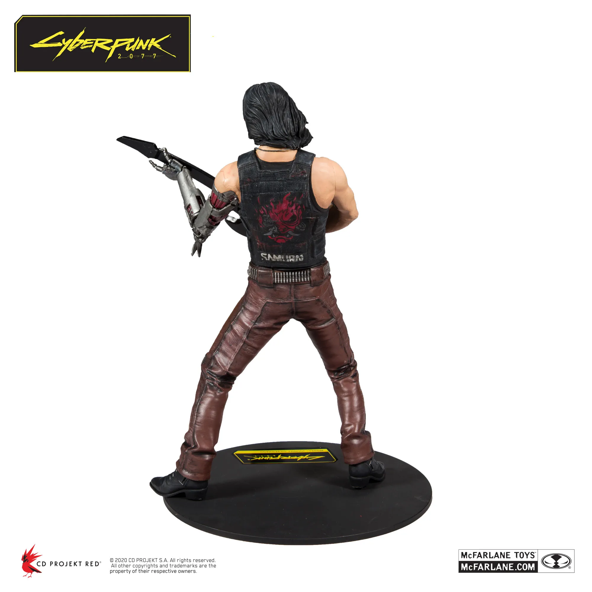 McFarlane Toys Unveils Three Cyberpunk 2077 Action Figures