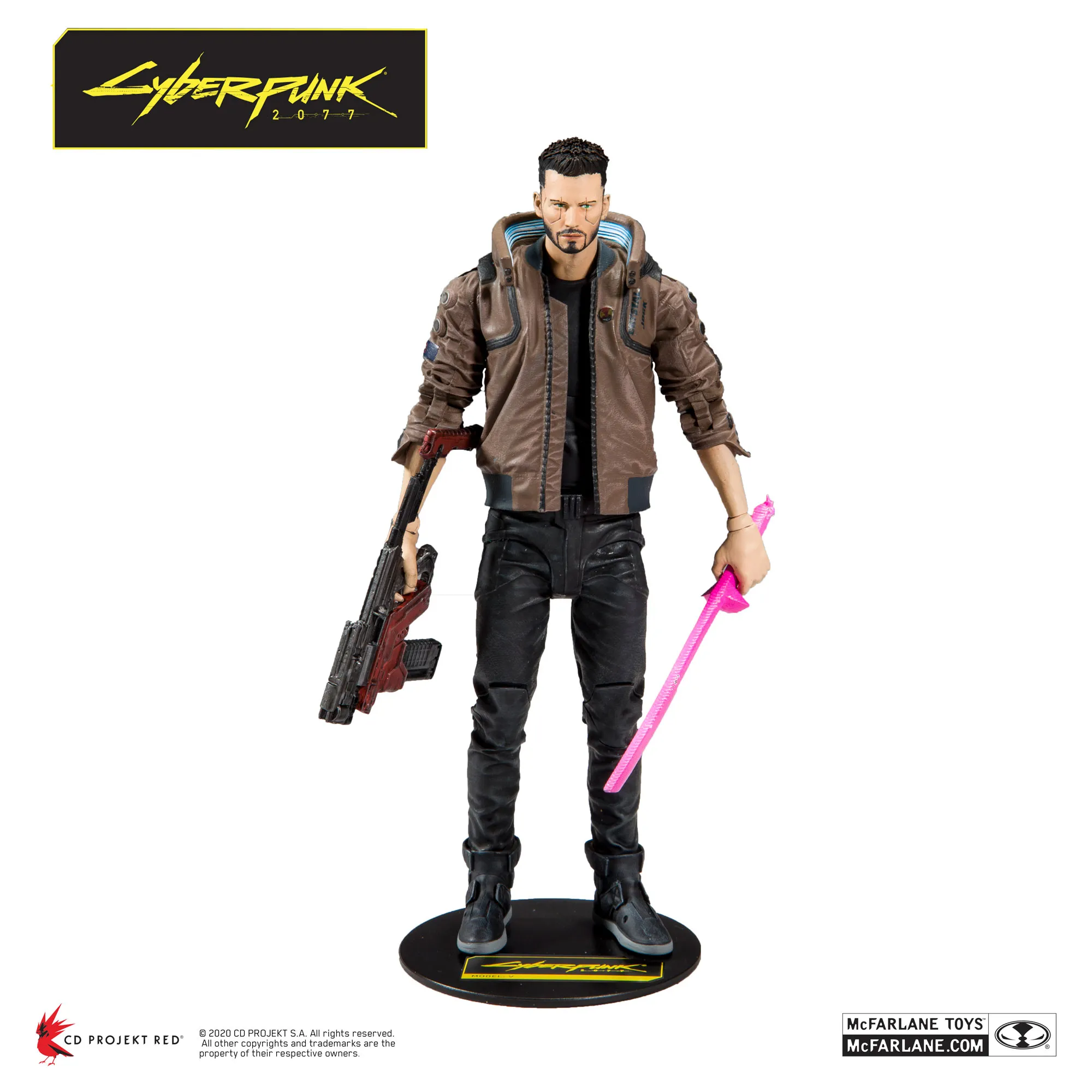 McFarlane Toys Unveils Three Cyberpunk 2077 Action Figures