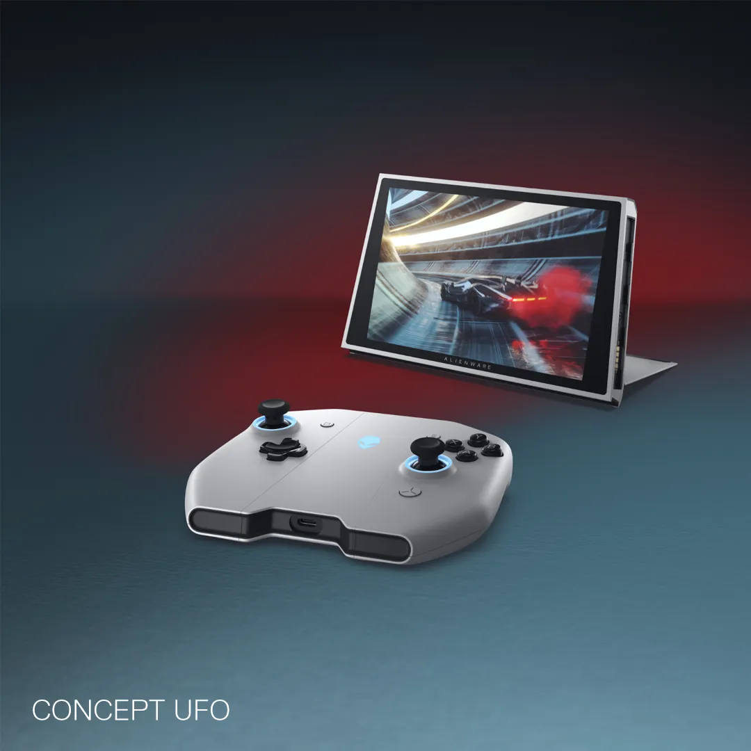 Alienware Unveils Concept UFO, A Handheld PC Prototype Heavily Influenced By Nintendo Switch