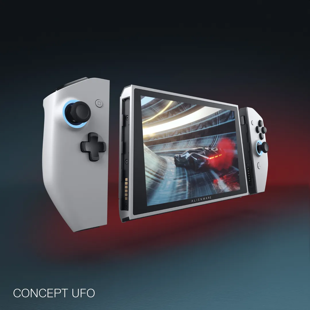 Alienware Unveils Concept UFO, A Handheld PC Prototype Heavily Influenced By Nintendo Switch
