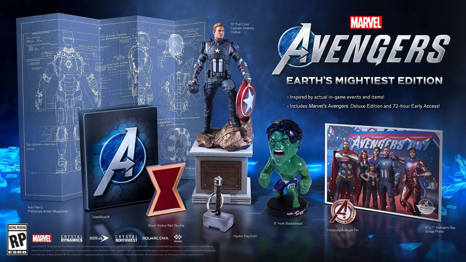 Crystal Dynamics Details Avengers Pre-order Details, Special Editions, PS4 Bonuses
