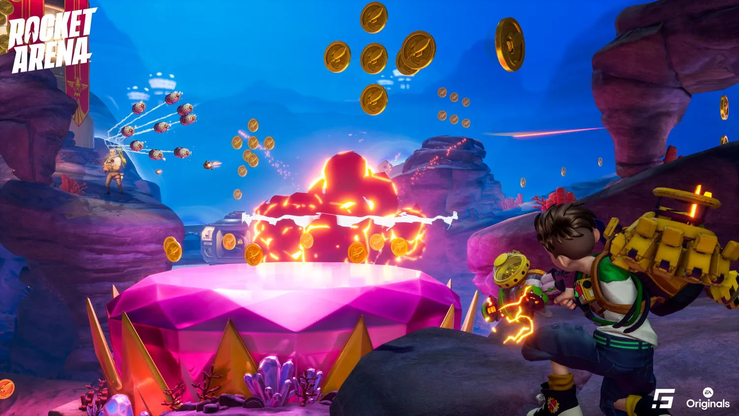 EA Originals Adds Frantic 3v3 Battler Rocket Arena