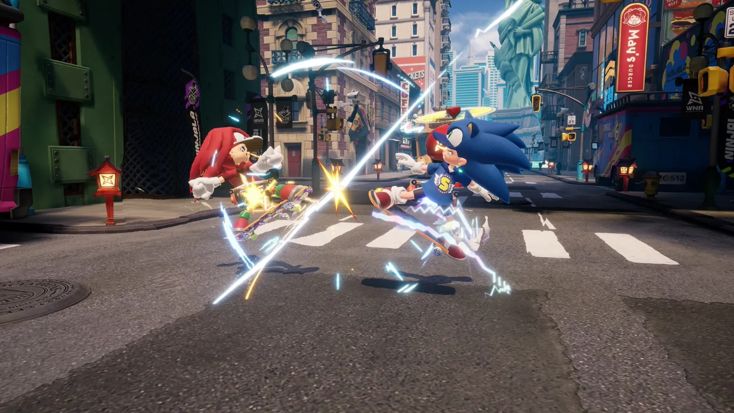 Ninjala Introduces Limited-Time Sonic The Hedgehog Items