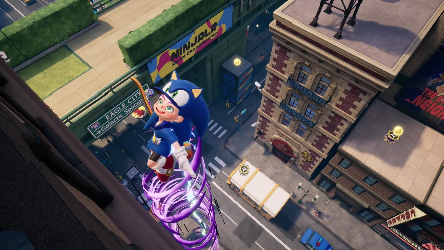Ninjala Introduces Limited-Time Sonic The Hedgehog Items