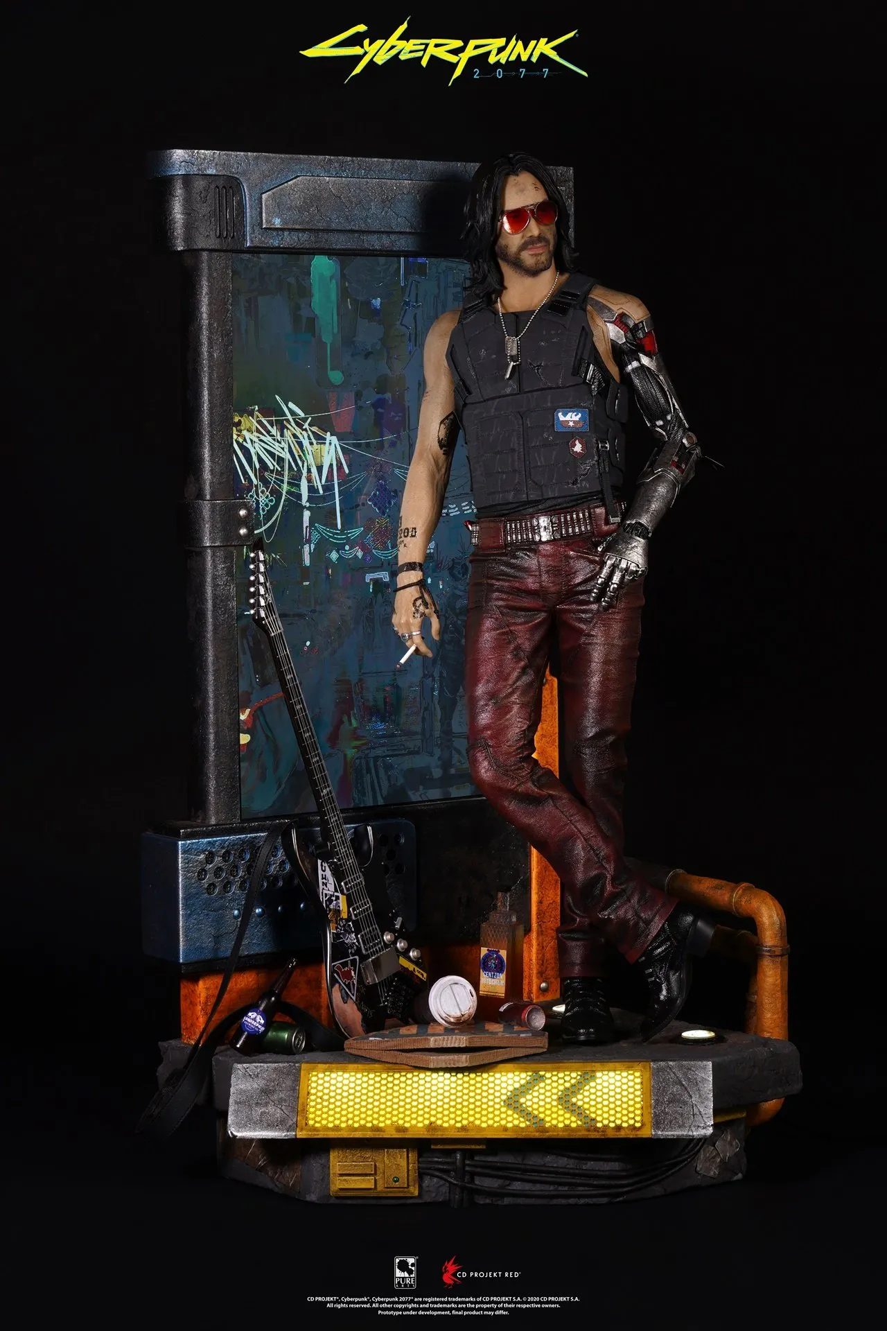 This Cyberpunk 2077 Johnny Silverhand 1/4 Scale Statue Is Perfection, But It'll Cost You