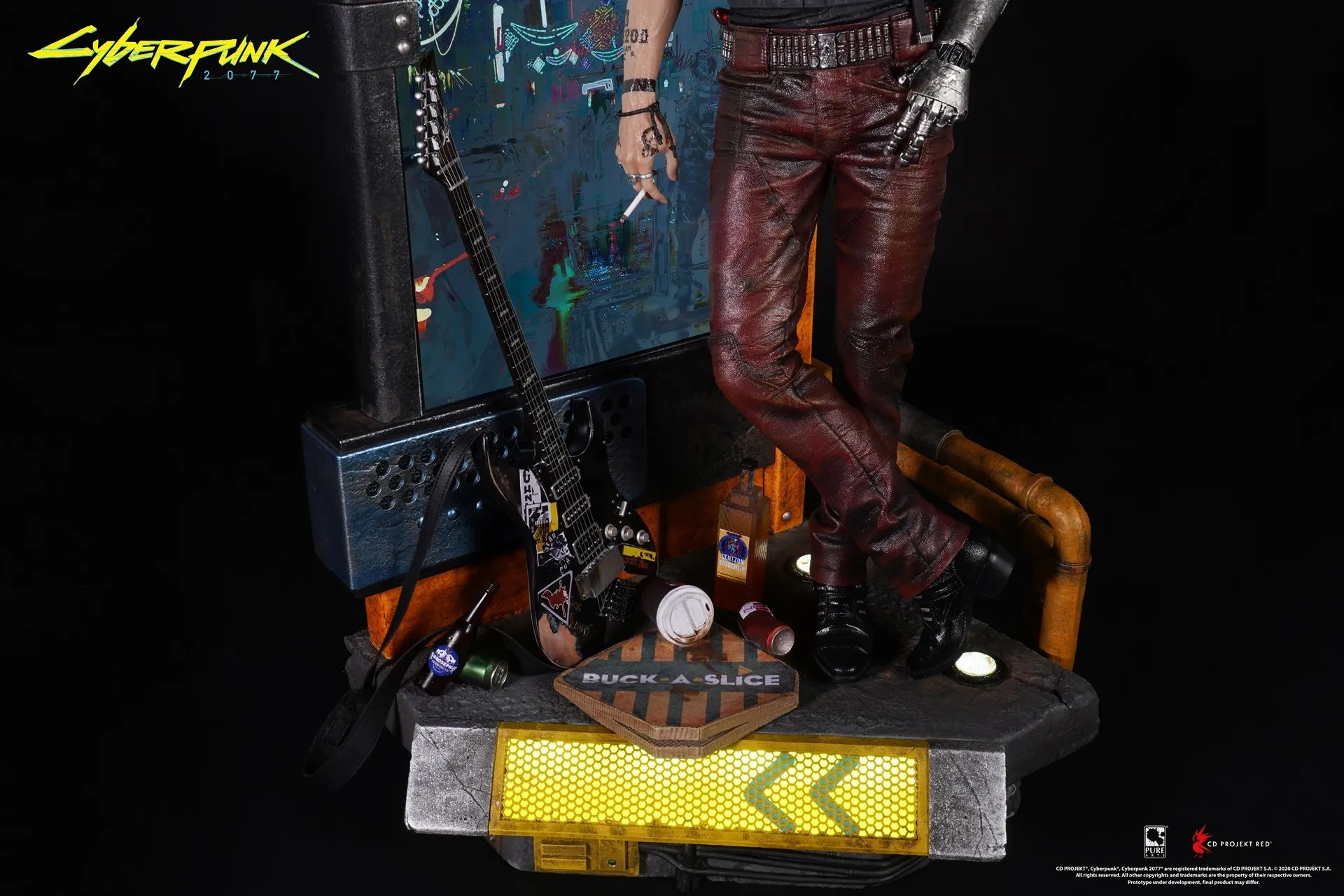 This Cyberpunk 2077 Johnny Silverhand 1/4 Scale Statue Is Perfection, But It'll Cost You