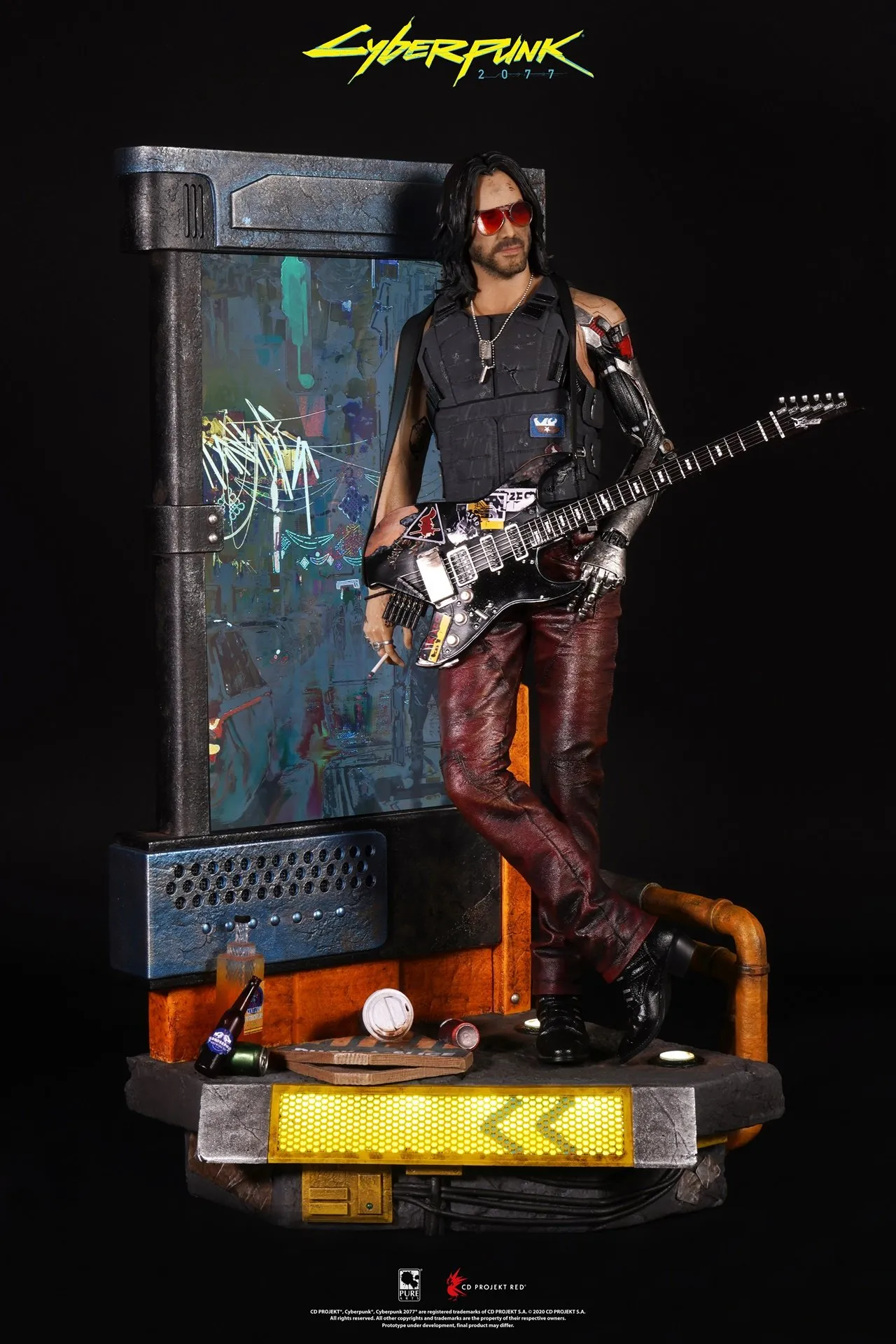 This Cyberpunk 2077 Johnny Silverhand 1/4 Scale Statue Is Perfection, But It'll Cost You