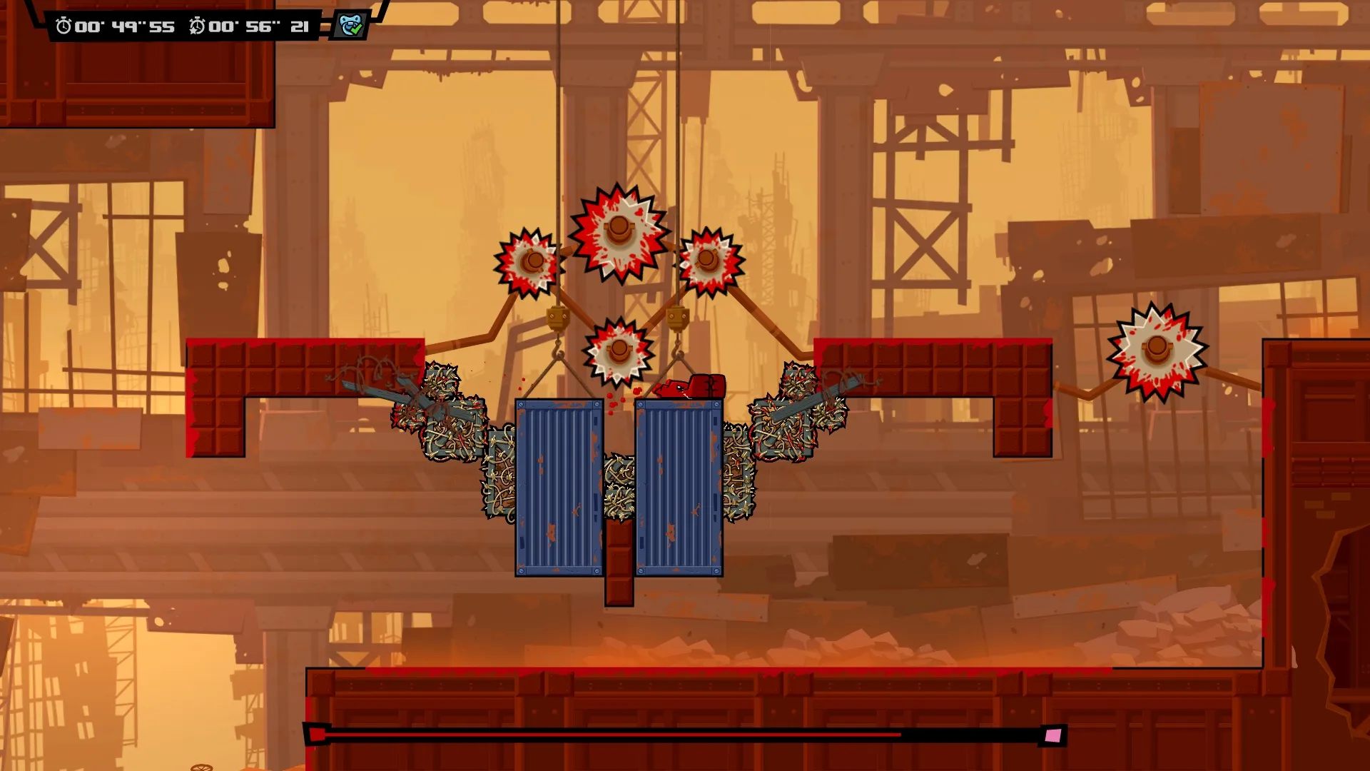Super Meat Boy Forever Review – Hardcore Hurdling