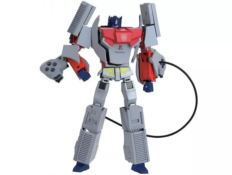 That Time Optimus Prime Transformed Into A PlayStation