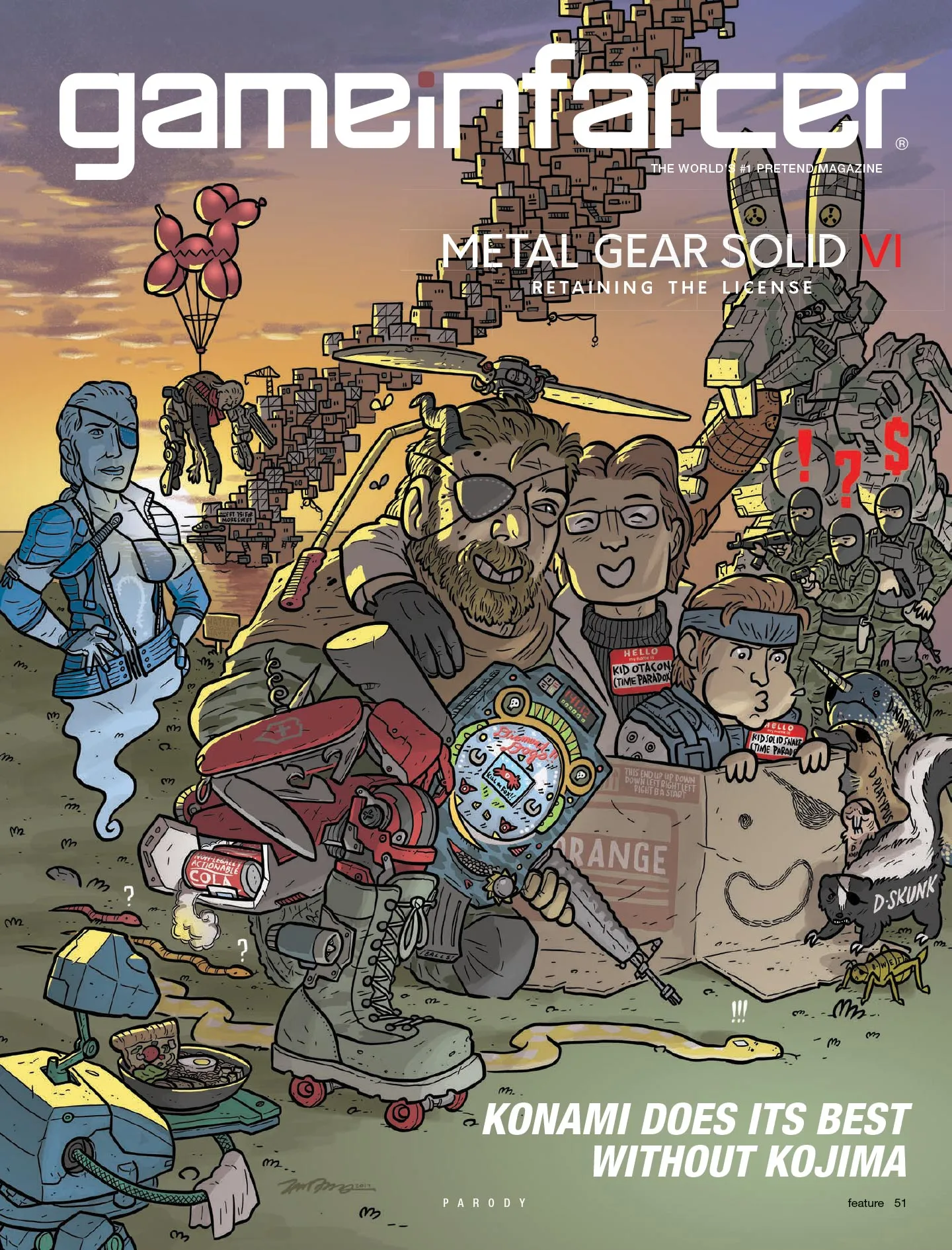 Game Infarcer Cover Retrospective: Fake Games Through The Years